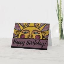 Tarjeta de felicitación por cumpleaños - Tarjeta d
