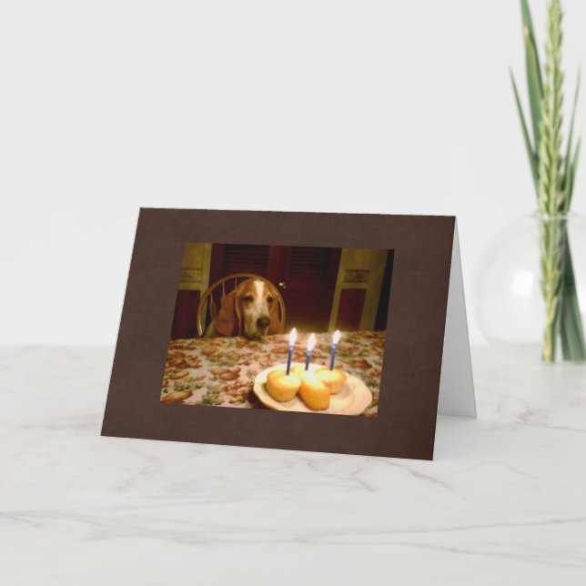 Tarjeta de felicitación por deseo de cumpleaños (Anverso)