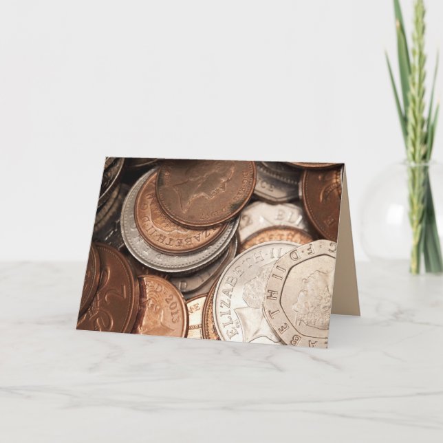 Tarjeta de felicitación por dinero (Anverso)