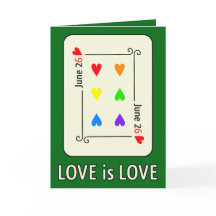 Tarjeta de felicitación por el Día de la Igualdad 