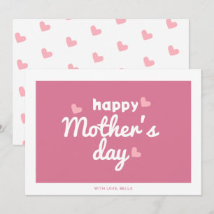 Tarjeta de felicitación por el Día de la Madre