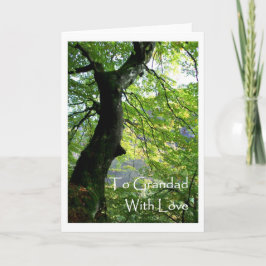 Tarjeta de felicitación por el día de los abuelos 
