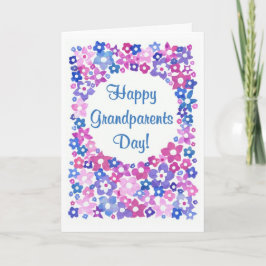 Tarjeta de felicitación por el día de los abuelos 