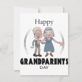Tarjeta de felicitación por el Día de los Abuelos