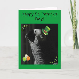 Tarjeta de felicitación por el Día de San Patricio