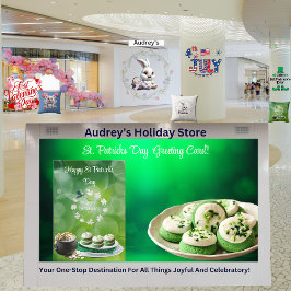 Tarjeta de felicitación por el Día de San Patricio