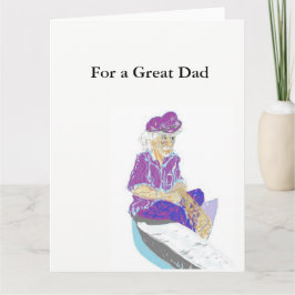 Tarjeta de felicitación por el Día del Padre