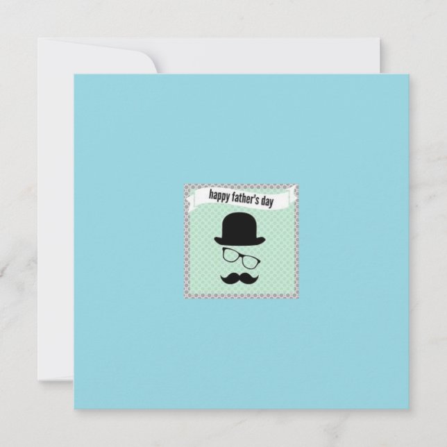 Tarjeta de felicitación por el Día del Padre (Anverso)