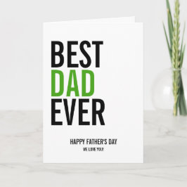 Tarjeta de felicitación por el Día del Padre