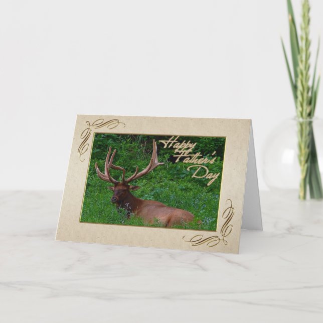 Tarjeta de felicitación por el día del padre (Anverso)