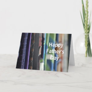 Tarjeta de felicitación por el Día del Padre con f