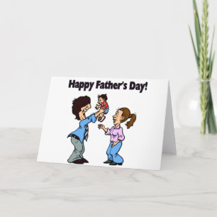 Tarjeta de felicitación por el Día del Padre de Fa