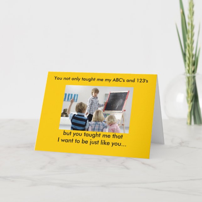 Tarjeta de felicitación por el día del profesor 4 (Anverso)