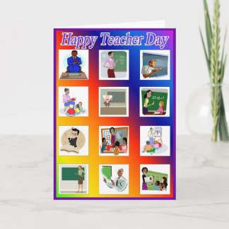 Tarjeta de felicitación por el día del profesor 9