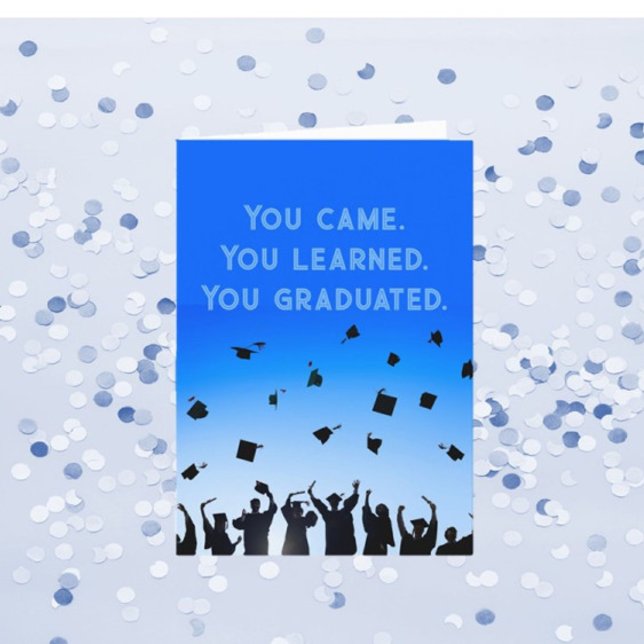 Tarjeta de felicitación por graduación divertida (Subido por el creador)