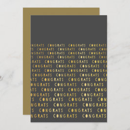 Tarjeta de felicitación por graduación escolar