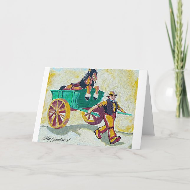 Tarjeta de felicitación por indignidad (Anverso)