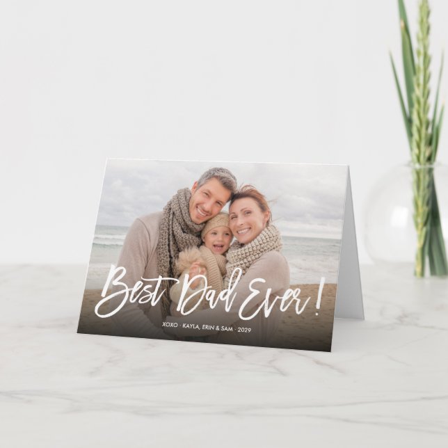 Tarjeta de felicitación por la foto del Día del Me (Anverso)