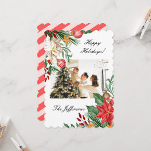 Tarjeta de felicitación por la foto del Personaliz