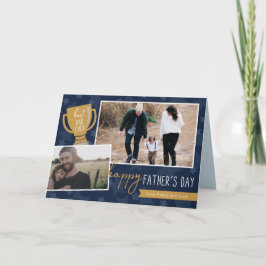Tarjeta de felicitación por la foto del premio al 