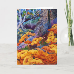 Tarjeta de felicitación por las rarezas de la natu