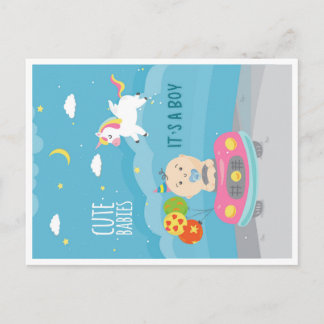 Tarjeta de felicitación por nacimiento de nuevo be