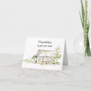 Tarjeta de Felicitación por Nueva Casa