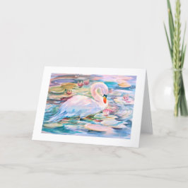 Tarjeta de felicitación por serenidad