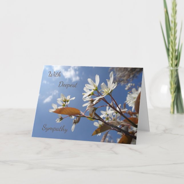 Tarjeta de felicitación por simpatía de Serene Rai (Anverso)