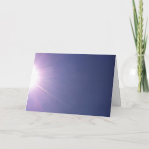 Tarjeta de felicitación por solidaridad, sobres bl