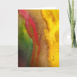 Tarjeta de felicitación por tiempo