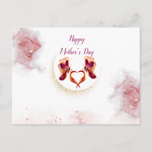 Tarjeta de felicitación postal (Anverso)