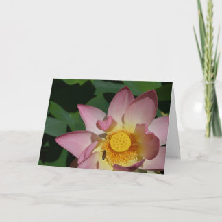 Tarjeta de felicitación "Present Moment Living"