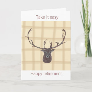 Tarjeta de felicitación principal del macho del
