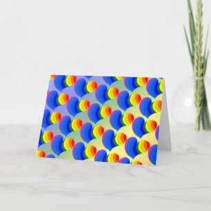 Tarjeta de felicitación Rainbow Heart