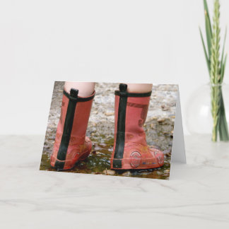 Tarjeta de felicitación Rainy Day