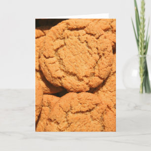 Tarjeta de felicitación rápida de las galletas del