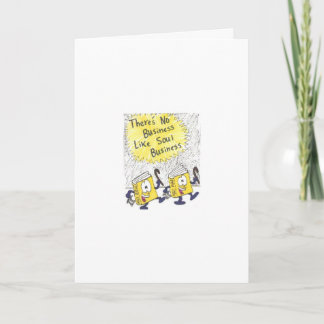 Tarjeta de felicitación - refranes divertidos de