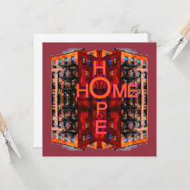 Tarjeta de felicitación residencial de Hope