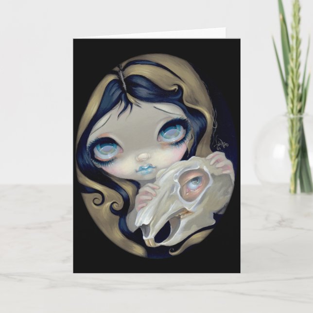 Tarjeta de felicitación "Resurrección del Conejo B (Anverso)