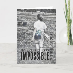 Tarjeta de felicitación RIBBON SUCCESS