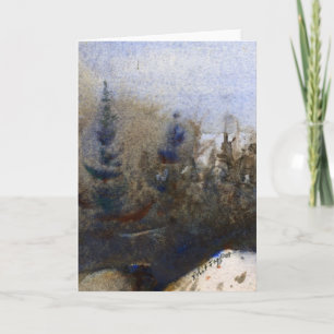 Tarjeta de felicitación "Ridge #6" para carretera 