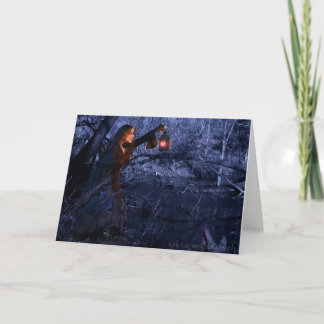 Tarjeta de felicitación robada del espacio en