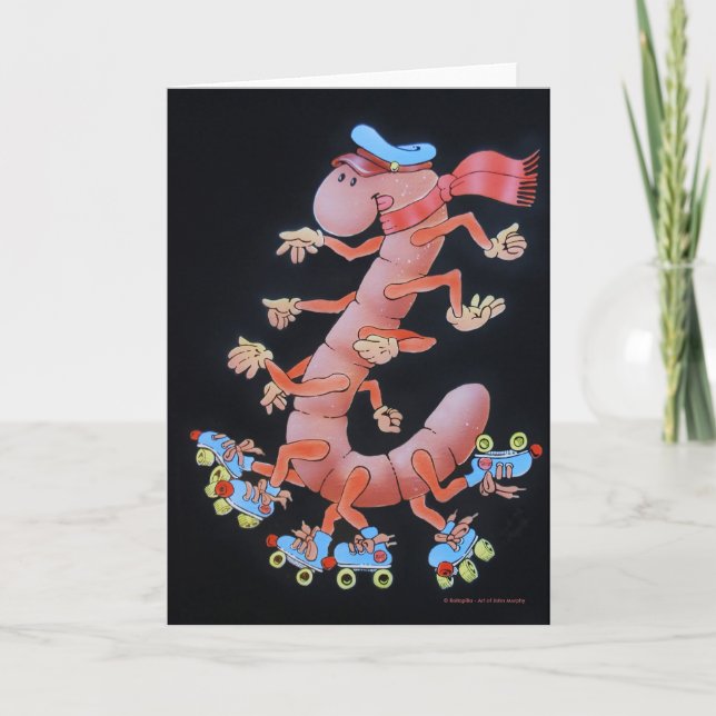 Tarjeta de felicitación - Rollapilla (Anverso)