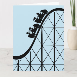 Tarjeta de felicitación ROLLER COASTER BIRTHDAY