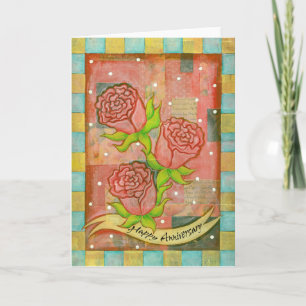 Tarjeta de felicitación Rosa
