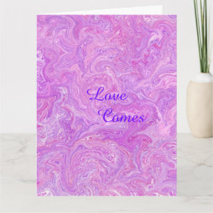 Tarjeta de felicitación rosa de amor romántico ext