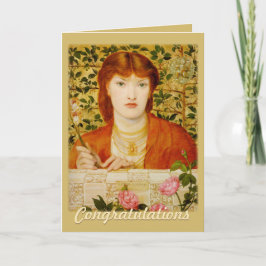 Tarjeta de felicitación Rossetti Regina Cordium CC