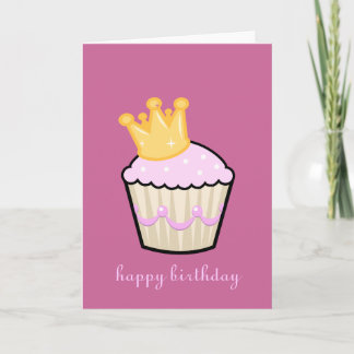 Tarjeta de felicitación Royal Cupakes