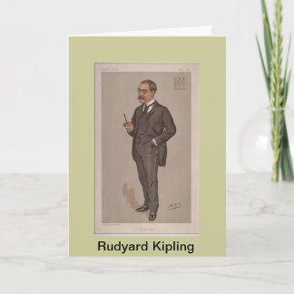 Tarjeta de felicitación Rudyard Kipling